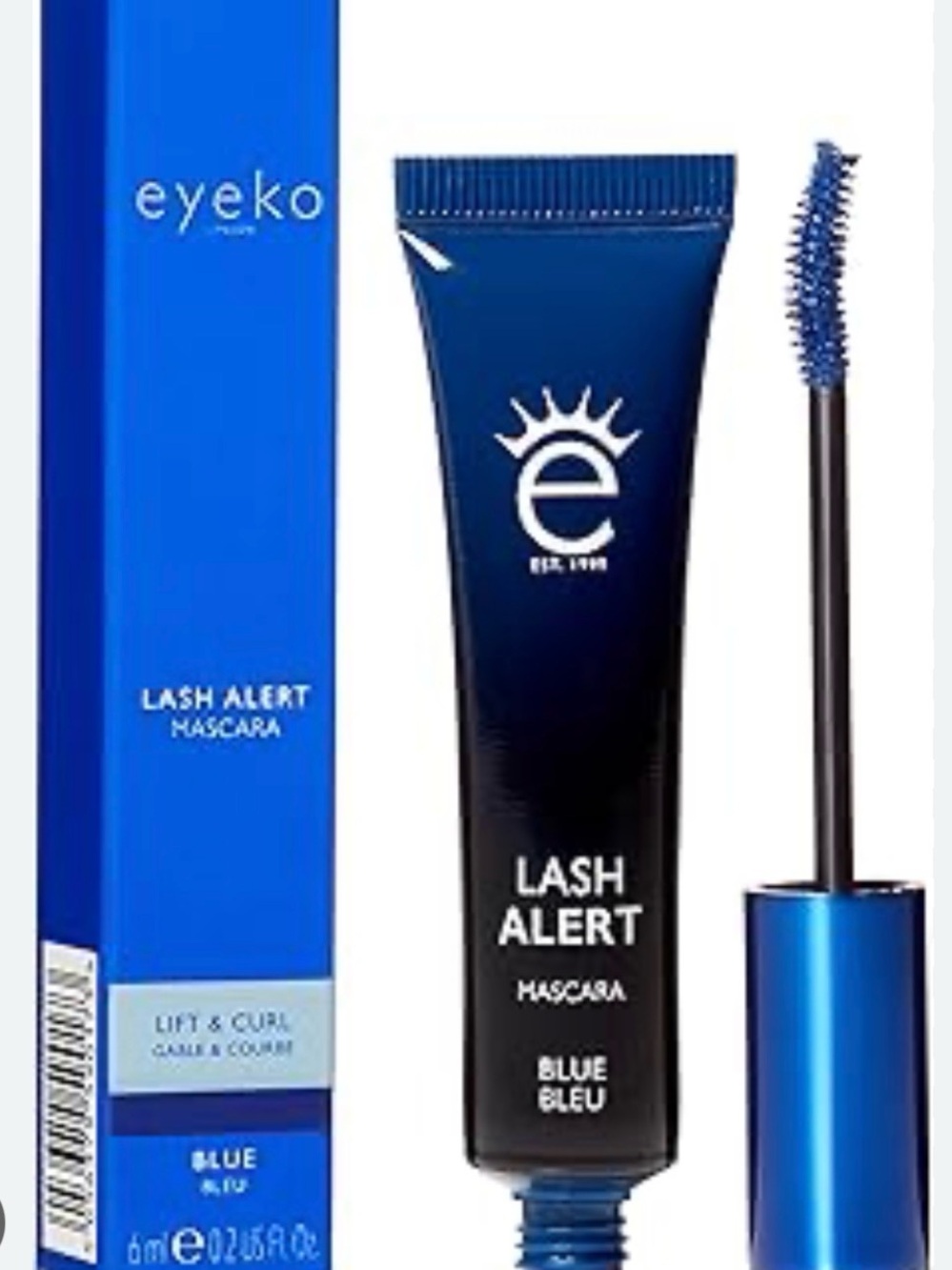 Eyeko Lash Alert Mascara Blue Lift & Curl 0.2 fl oz 6ml